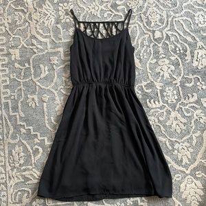 Studio Y chiffon material, knee length dress.